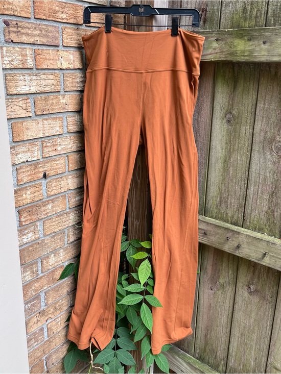 lululemon athletica Pants - lululemon athletica High-Rise Align Flare Pants — Rust Orange